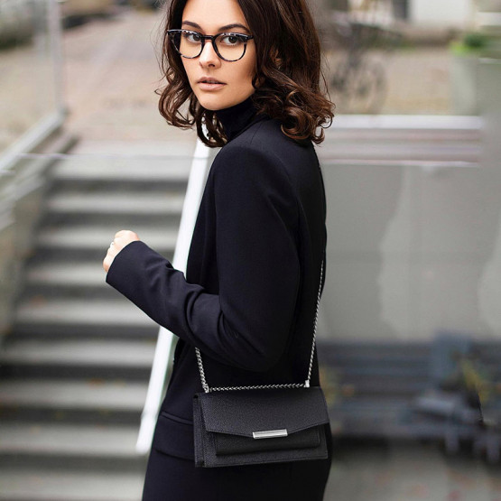 Evelyn Black Silver